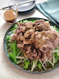 まろやかきび酢の牛肉サラダ-レシピのメイン写真