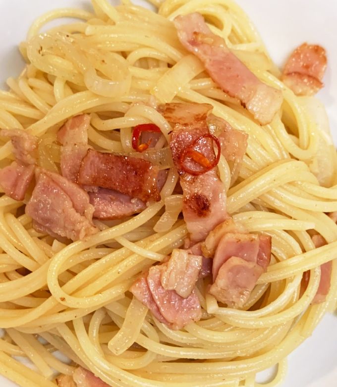 簡単☆和風ペペロンチーノ(ニンニク抜き) by CoCo250 【クックパッド