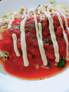トマトソースのお好み焼き-レシピのメイン写真