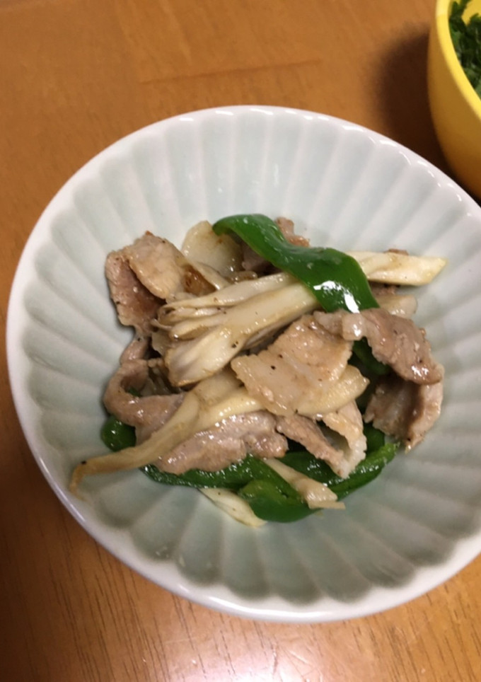 あっさり！舞茸とピーマンと豚肉の炒め物☆-レシピのメイン写真