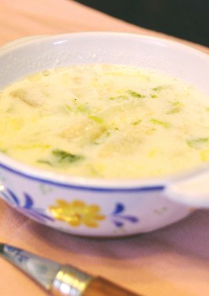 白菜とベーコンのミルクスープ♪-レシピのメイン写真