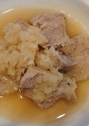 煮豚のみぞれ煮-レシピのメイン写真