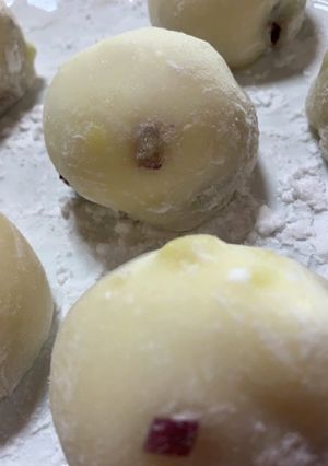 さつま芋とチーズクリームが美味しい大福-レシピのメイン写真