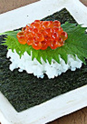 手巻ごはんいくらと青じそ-レシピのメイン写真