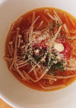 ホットクックでトマトスープ-レシピのメイン写真