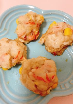レンジで簡単！カニカマコーン焼売-レシピのメイン写真