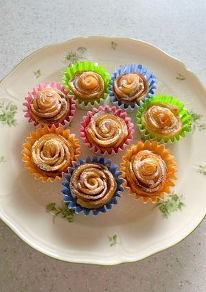 薔薇のアップルパイ-レシピのメイン写真
