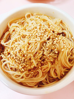 油そば風そうめん-レシピのメイン写真