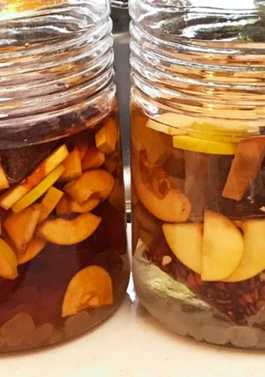 甘さ控えめ庭木の花梨酒-レシピのメイン写真