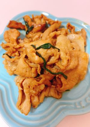 豚肉とニラのピリ辛炒め-レシピのメイン写真