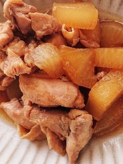 ホットクックで鶏と大根の煮物-レシピのメイン写真