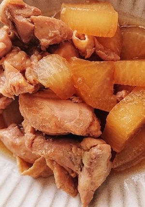 ホットクックで鶏と大根の煮物-レシピのメイン写真