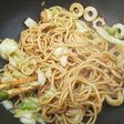 山メシ・シモコシ入れて~焼きそば(^^)