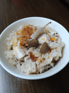 残り物の刺し身で炊き込みご飯♪-レシピのメイン写真
