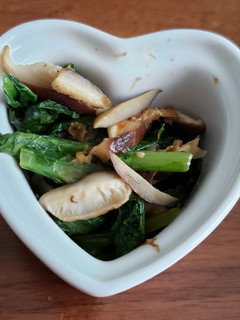 チンゲン菜と椎茸の炒め煮-レシピのメイン写真