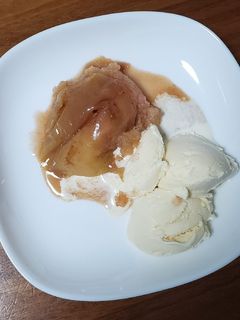 簡単レンチン焼きリンゴ風-レシピのメイン写真