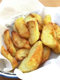 簡単!安心!揚げないフライドポテト-レシピのメイン写真