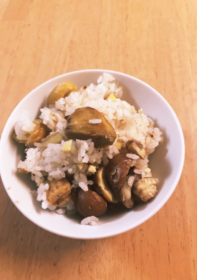 栗ごはん（普通米）-レシピのメイン写真