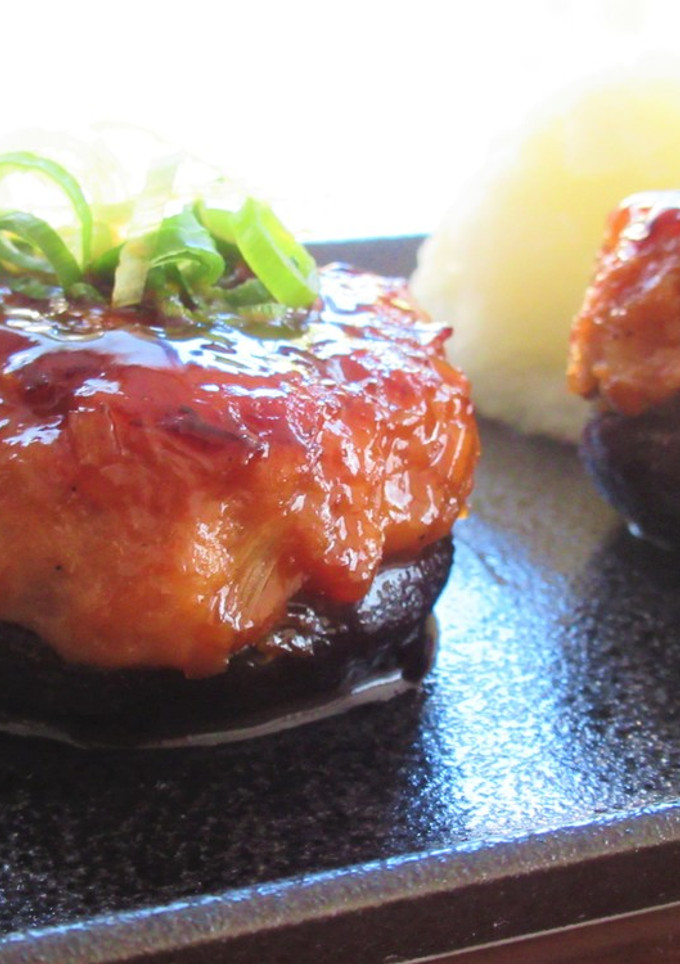 椎茸の肉詰め　照り焼きソース-レシピのメイン写真