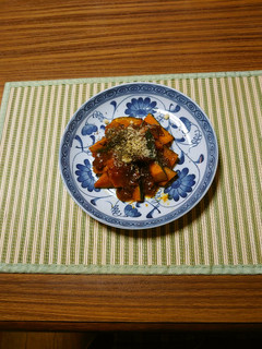 ヨウサマの減塩時短カボチャカレーあんかけ-レシピのメイン写真