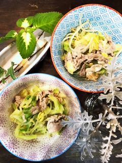 カレーとマヨで炒め物-レシピのメイン写真