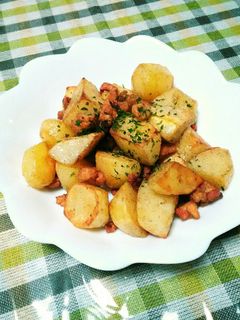 鶏皮でベイクドポテト風!!-レシピのメイン写真