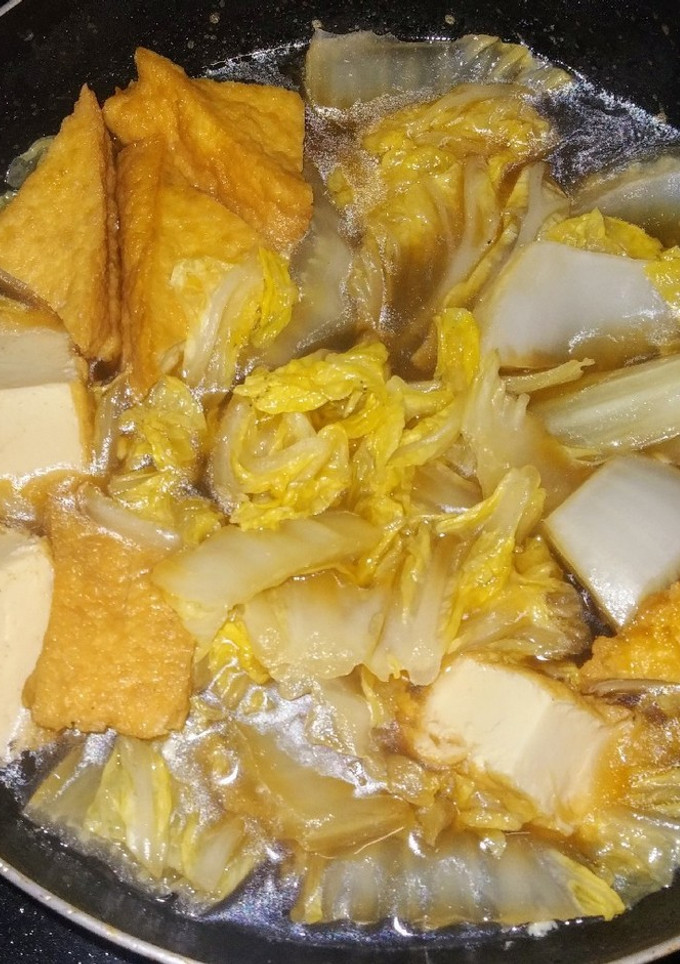 厚揚げと白菜の炊いたん-レシピのメイン写真