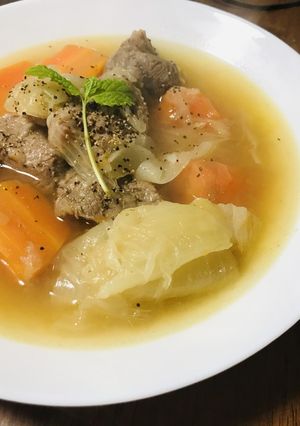 牛肉 牛スネ肉 ポトフ 煮込み 簡単-レシピのメイン写真