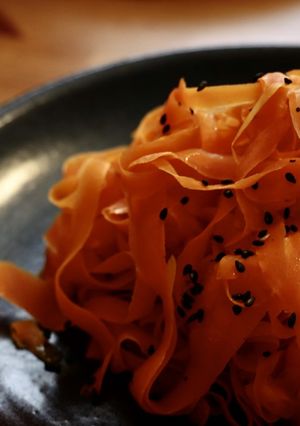 皮ごと人参きんぴら-レシピのメイン写真