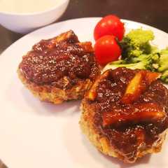 รูปของ 玉ねぎたっぷりのハンバーグソース