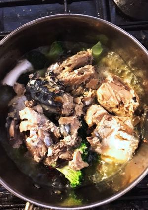 サバ缶アヒージョ-レシピのメイン写真
