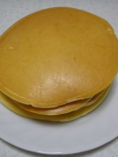 冷めてもしっとりふわふわ♡ホットケーキ-レシピのメイン写真