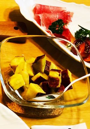 サツマイモとリンゴの白ワイン煮-レシピのメイン写真