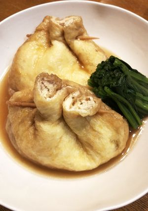 具沢山の餅巾着-レシピのメイン写真