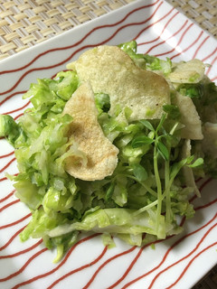 キャベツとレモンのチップスサラダ-レシピのメイン写真