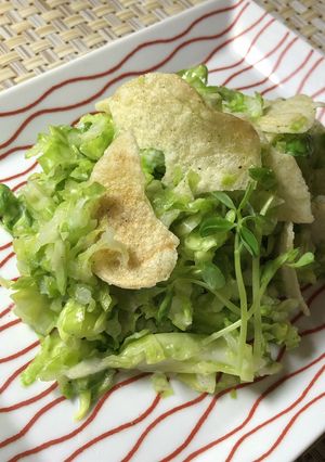 キャベツとレモンのチップスサラダ-レシピのメイン写真