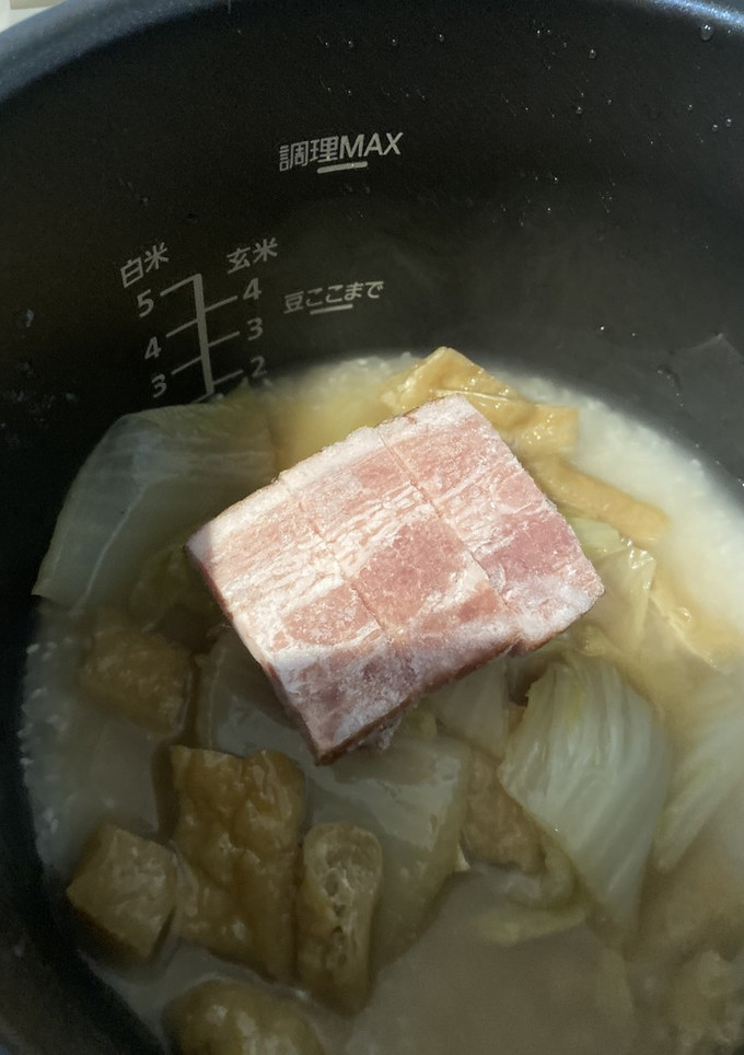 お鍋後の炊き込みご飯-レシピのメイン写真