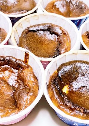 簡単♡カップバスク風チーズケーキ♡-レシピのメイン写真