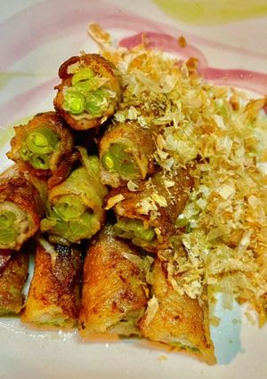 No2699パリパリ肉巻きダシ味インゲン-レシピのメイン写真