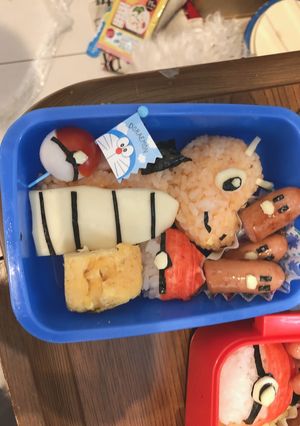 キャラ弁カイリュー-レシピのメイン写真