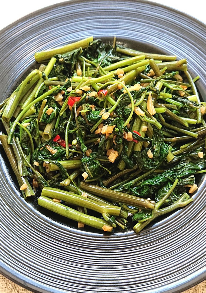 空芯菜とにんにくの激ウマ中華炒め-レシピのメイン写真