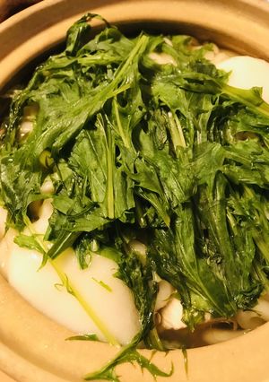 鍋の素●鶏肉と白菜の餅うどん寄せ鍋-レシピのメイン写真