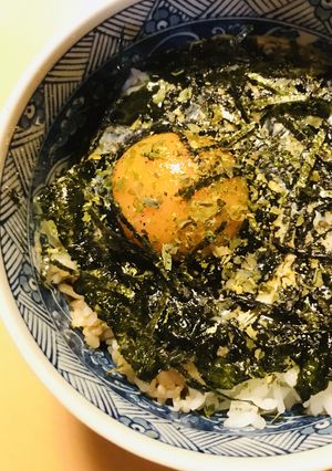 めんつゆ●海苔＆玉子かけごはん-レシピのメイン写真