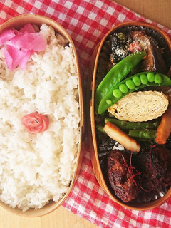 お弁当★簡単煮込みハンバーグ&ピザチーズ-レシピのメイン写真