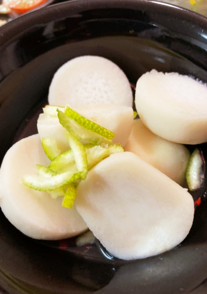 冷凍里芋の煮浸し-レシピのメイン写真