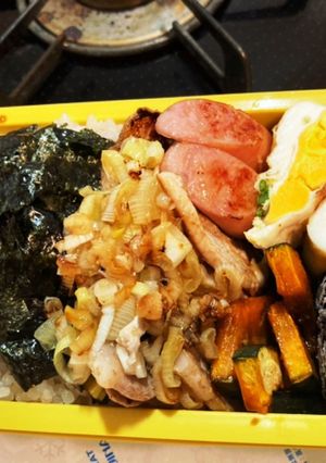 2020/11/04旦那お弁当-レシピのメイン写真