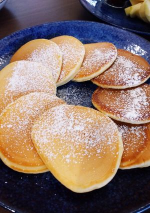 冷めても◎しっとりふわふわパンケーキ-レシピのメイン写真