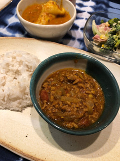 簡単!*スパイスカレーのキーマカレー-レシピのメイン写真