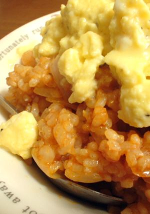 レンジでできちゃうオムライス♪-レシピのメイン写真