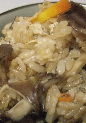 秋味☆舞茸炊き込みご飯-レシピのメイン写真
